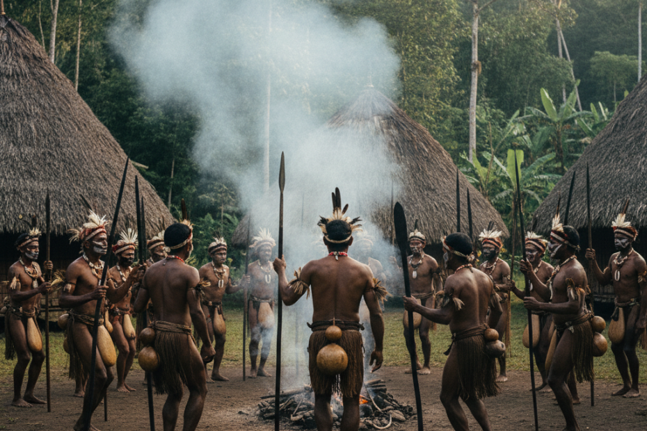 Dani Tribe Cultural Atlas — editorial photo 1